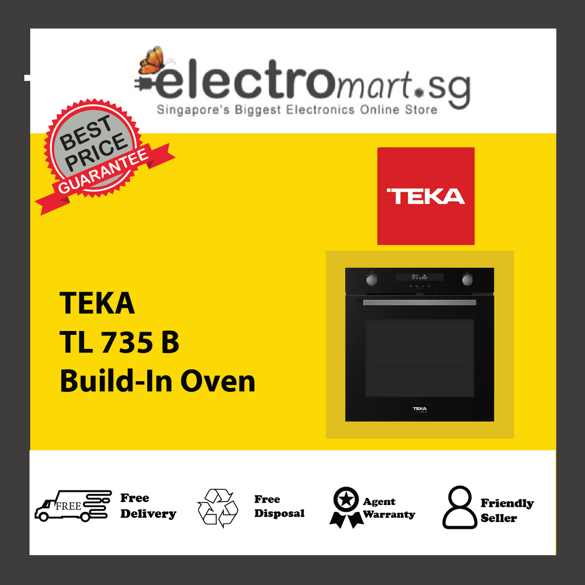 TEKA TL 735 B Build-In Oven