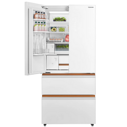 TOSHIBA GR-RF691WI-PGX(67) French Door Fridge 524L