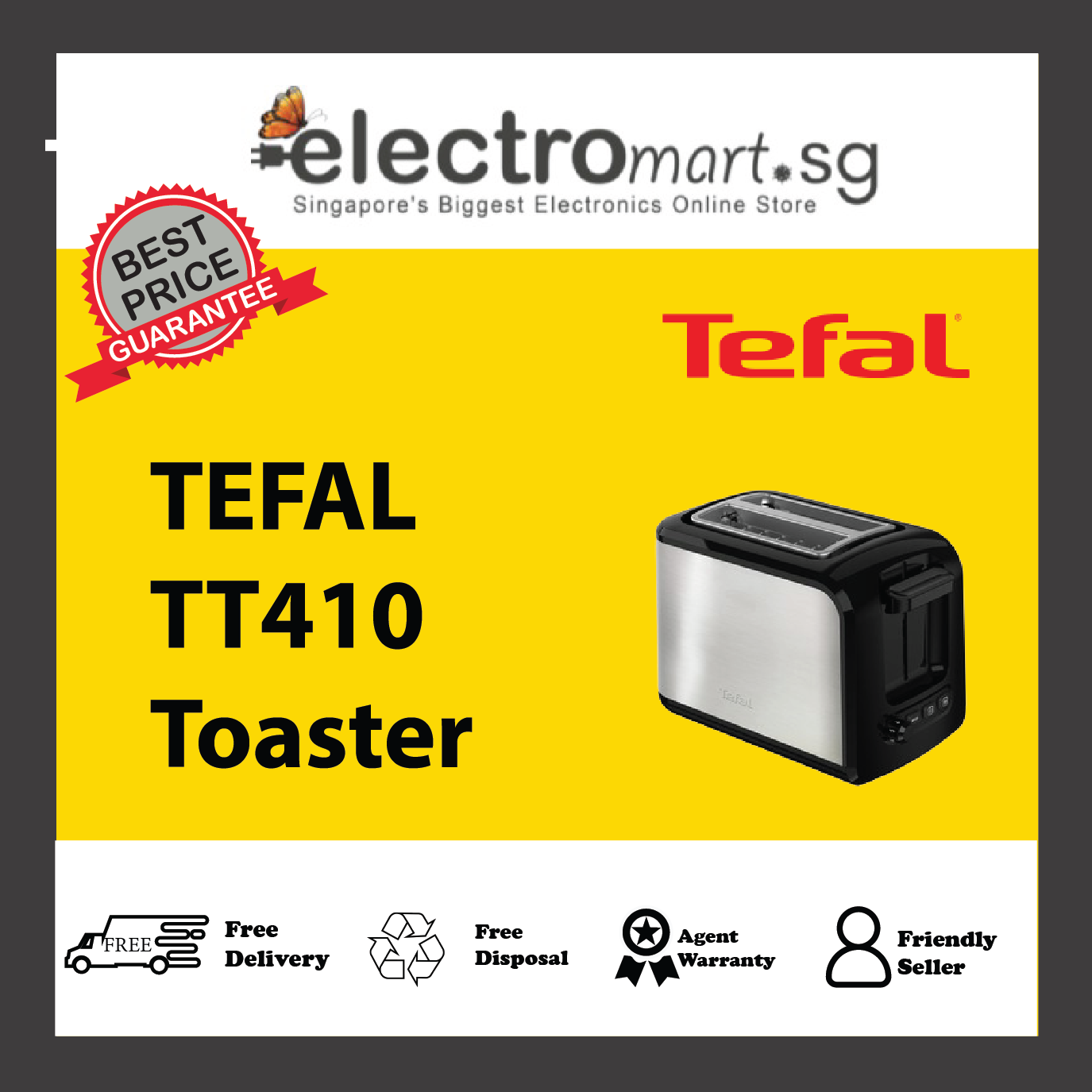 TEFAL TT410 Toaster