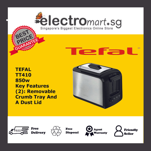 TEFAL TT410 EXPRESS TOASTER WITH LID