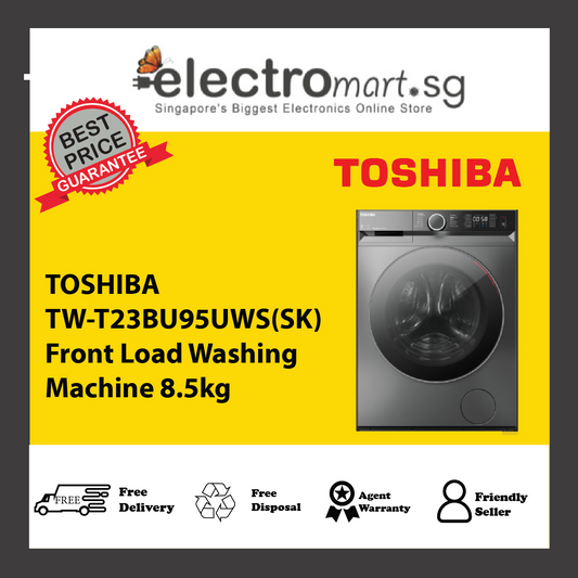 TOSHIBA TW-T23BU95UWS(SK) Front Load Washing Machine 8.5kg