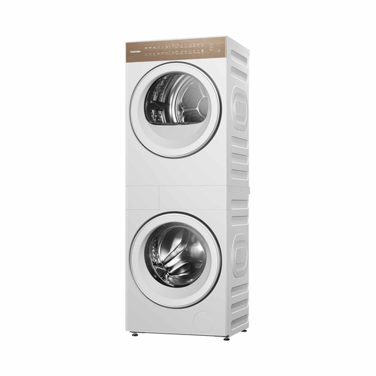Toshiba TW-T40BZP110MWS(WT)+TD-T40BS90HWS(WT) Frontload Washer/Dryer Station 10/8kg