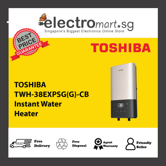 TOSHIBA TWH-38EXPSG(G)-CB Instant Water Heater