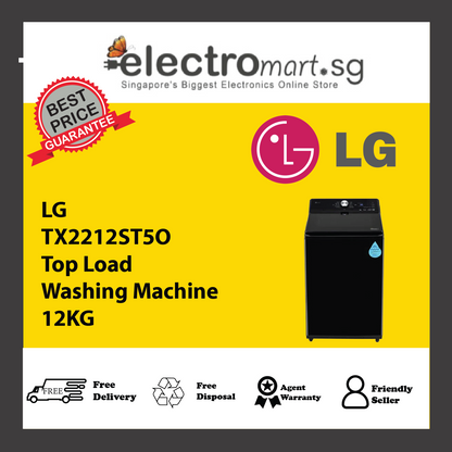 LG TX2212ST5O Top Load Washing Machine 12KG