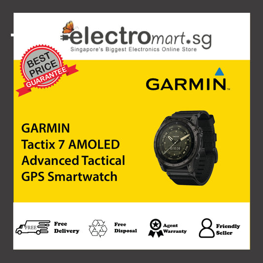 GARMIN Tactix 7 AMOLED Advanced Tactical GPS Smartwatch
