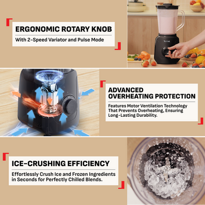 TEFAL BL4118 Blendforce Essential Blender w/ Chopper