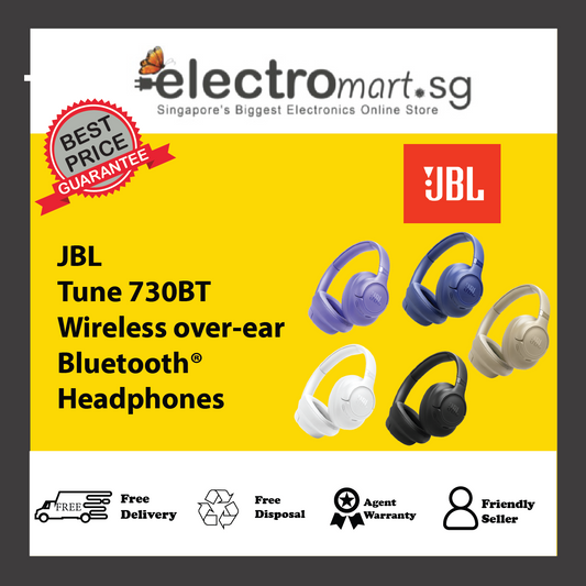 JBL Tune 730BT Wireless over-ear Bluetooth® Headphones