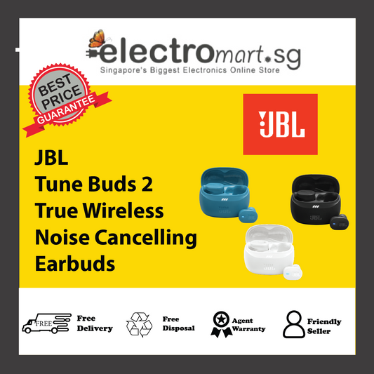 JBL Tune Buds 2 True Wireless Noise Cancelling Earbuds