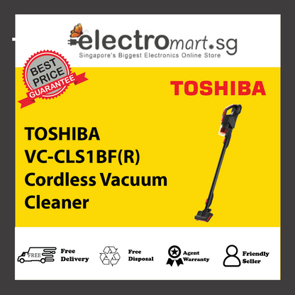 TOSHIBA VC-CLS1BF(R) Cordless Vacuum Cleaner