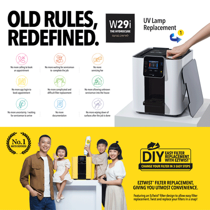 NOVITA W29i Hot/Cold HydroCube™ Hot/Cold Water Dispenser