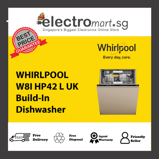 WHIRLPOOL W8I HP42 L UK Build-In Dishwasher