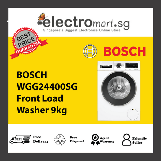 BOSCH WGG24400SG Front Load Washer 9kg