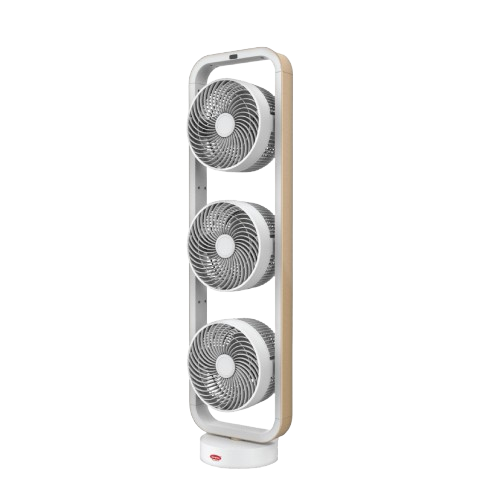 EUROPACE EQQ7931 Twin Turbo Power Trio Oscillation Fan 9”