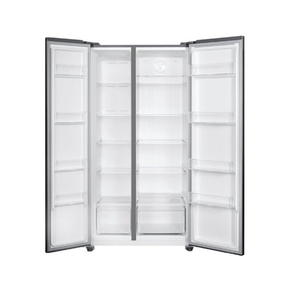 EUROPACE ER5631ESBSGY Side-By-Side Fridge 595L
