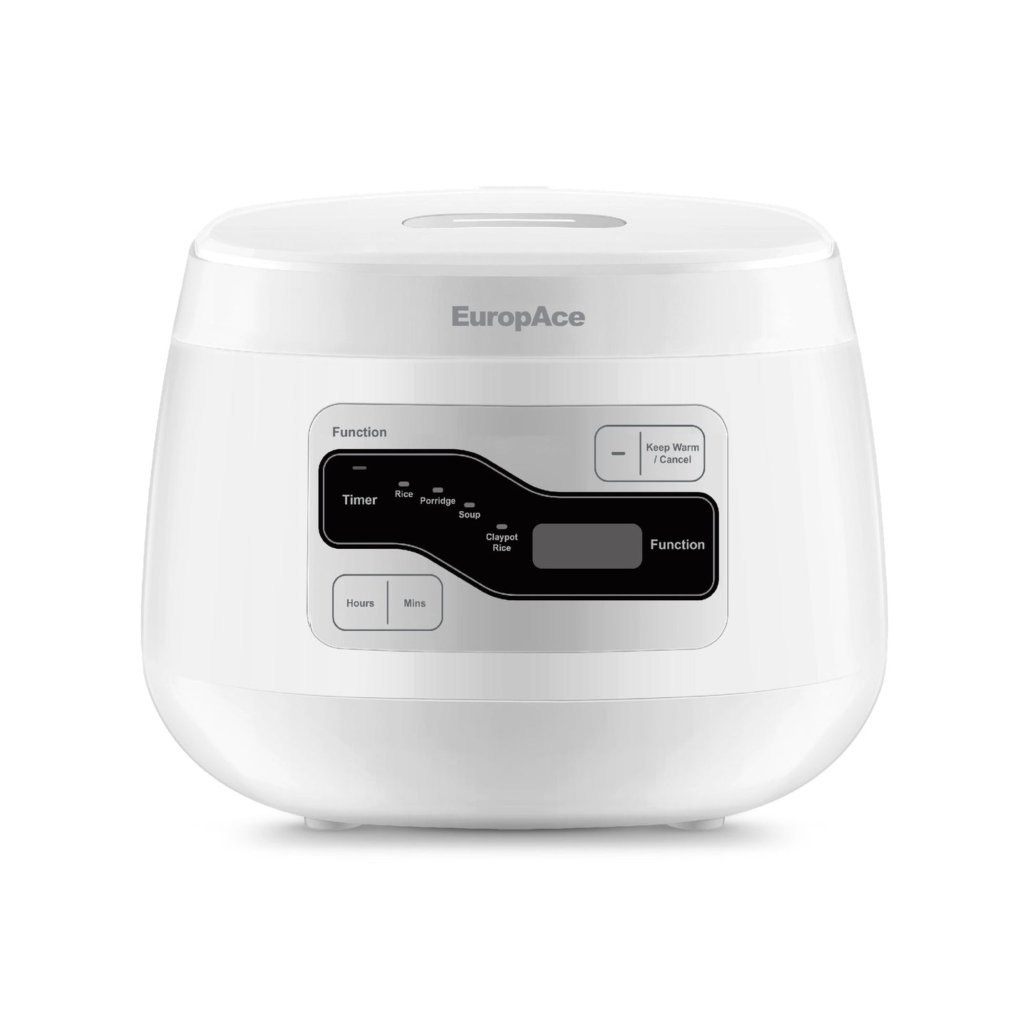 EUROPACE ERJ5081DWH True Ceramic Pot Rice Cooker 0.8L