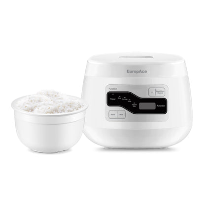 EUROPACE ERJ5081DWH True Ceramic Pot Rice Cooker 0.8L