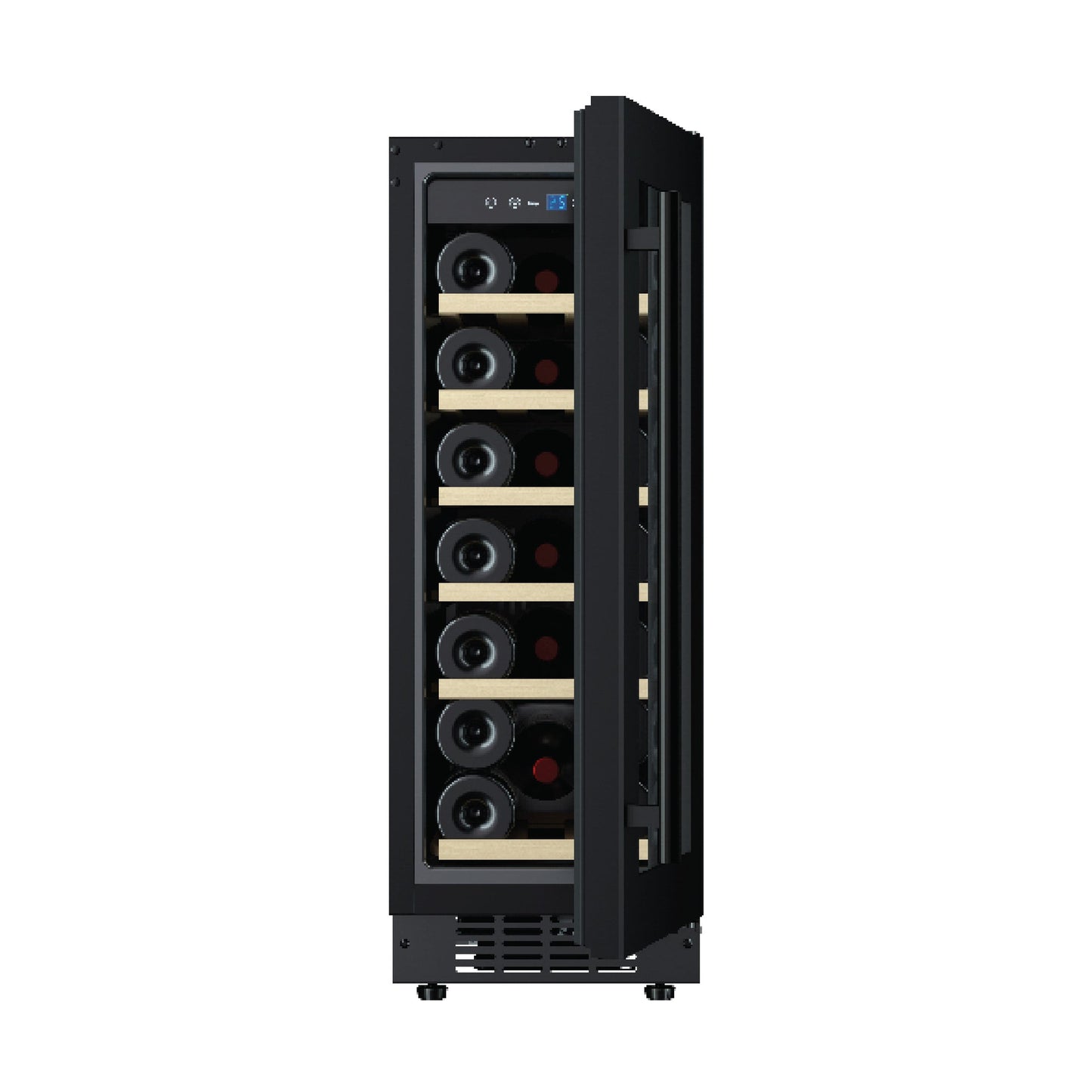 EUROPACE EWC8202DBK Slim Wine Chiller 20 Bottles