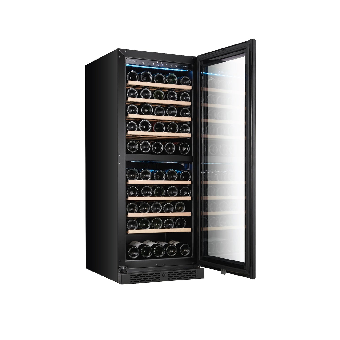 EUROPACE EWC8701DBK Dual Zone Wine Chiller 70 Bottles
