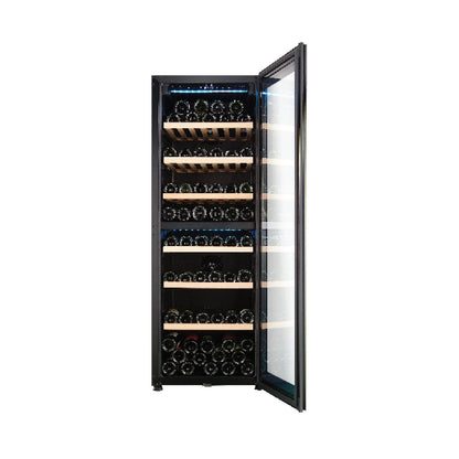 EUROPACE EWC8981DBK Dual Zone Wine Chiller 98 Bottles