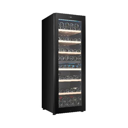 EUROPACE EWC8981DBK Dual Zone Wine Chiller 98 Bottles