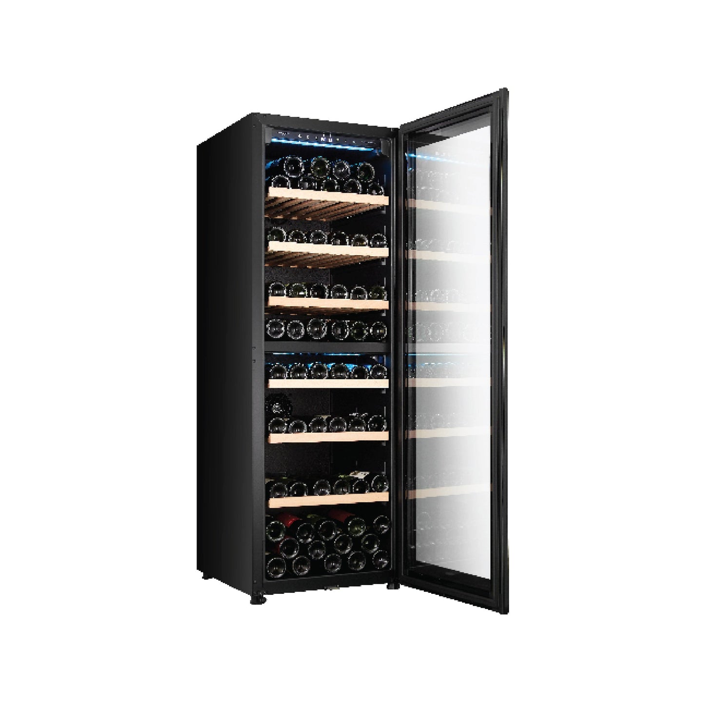 EUROPACE EWC8981DBK Dual Zone Wine Chiller 98 Bottles