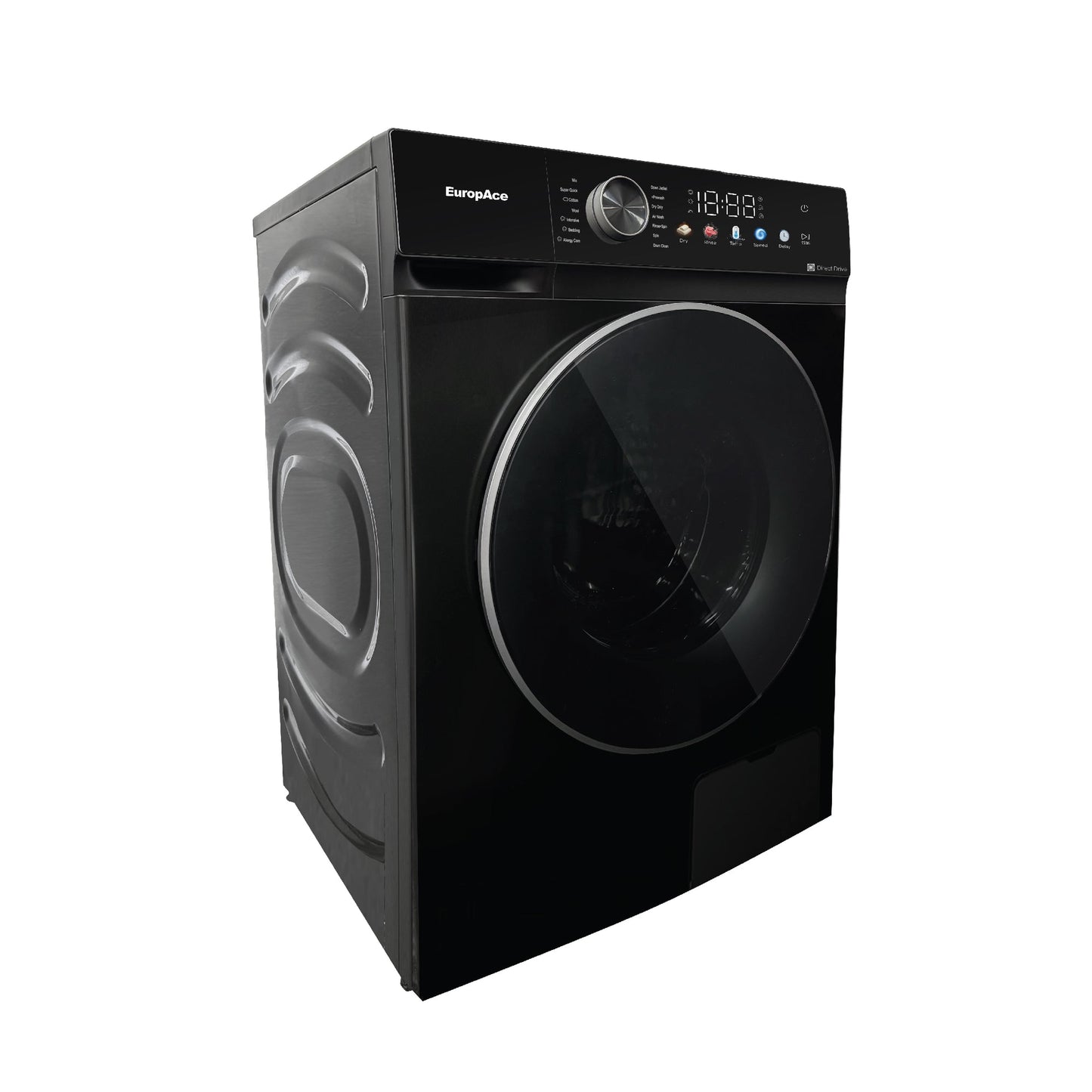 EUROPACE EWD8107DBK Front Load Washer Dryer 10/7kg