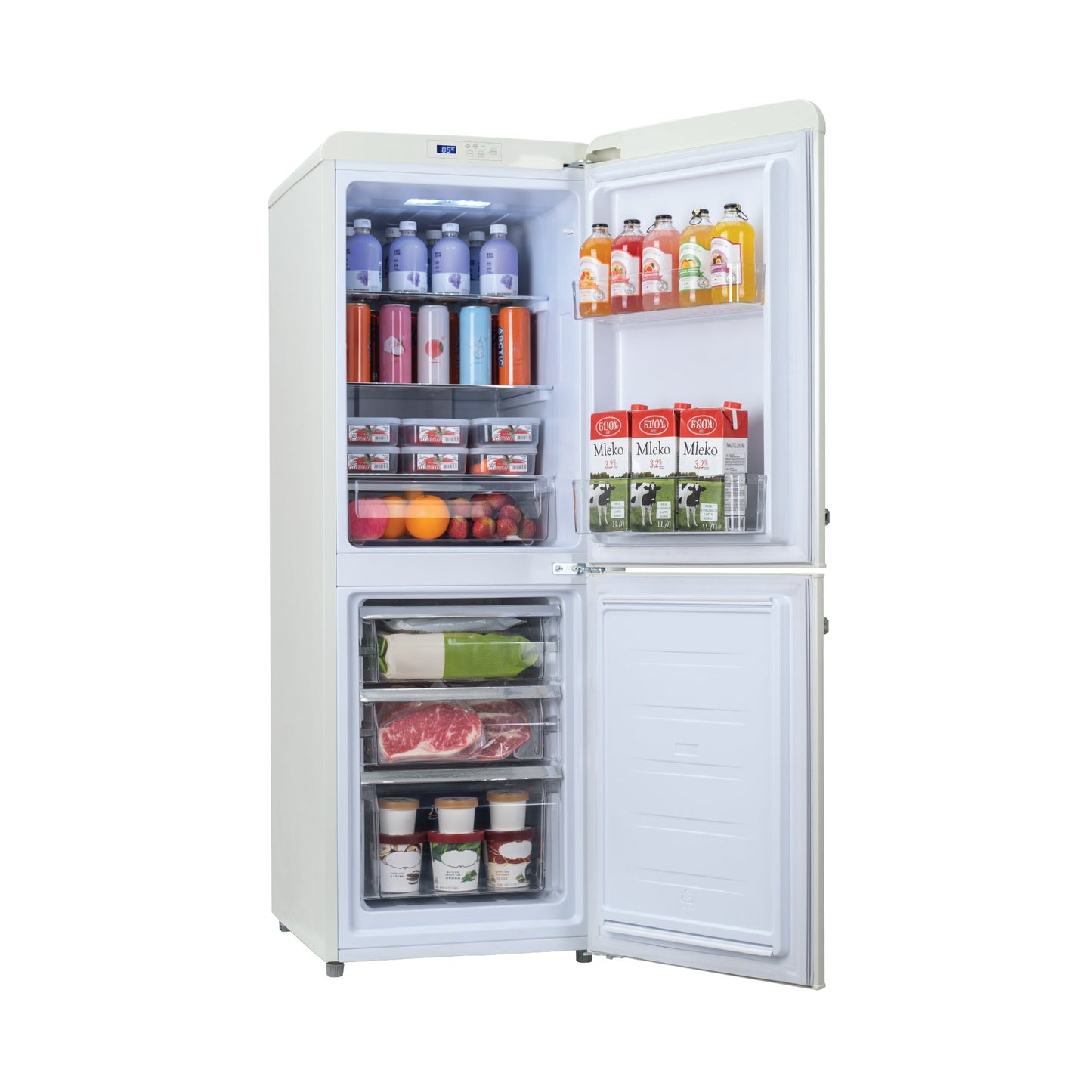 EUROPACE ER7178AWH 2-Door Fridge 170L