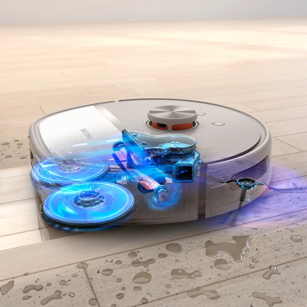 PHILIPS XU6500/82 6000 Series R6  Slim Auto Wash  Robot Vacuum