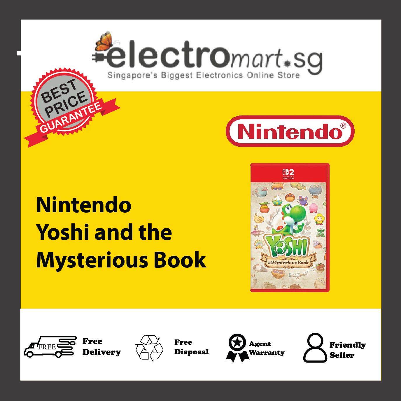Nintendo Yoshi and the Mysterious Book