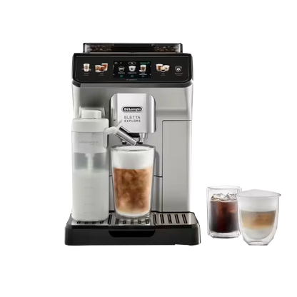DeLonghi ECAM450.65.S Eletta Explore Automatic Coffee Maker - Silver