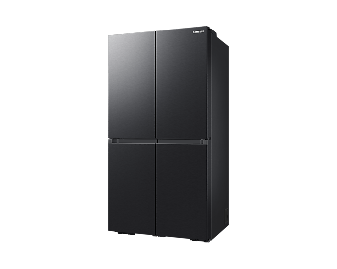 Samsung RF59C7004B1/SS 649L 4-Door Fridge - Black