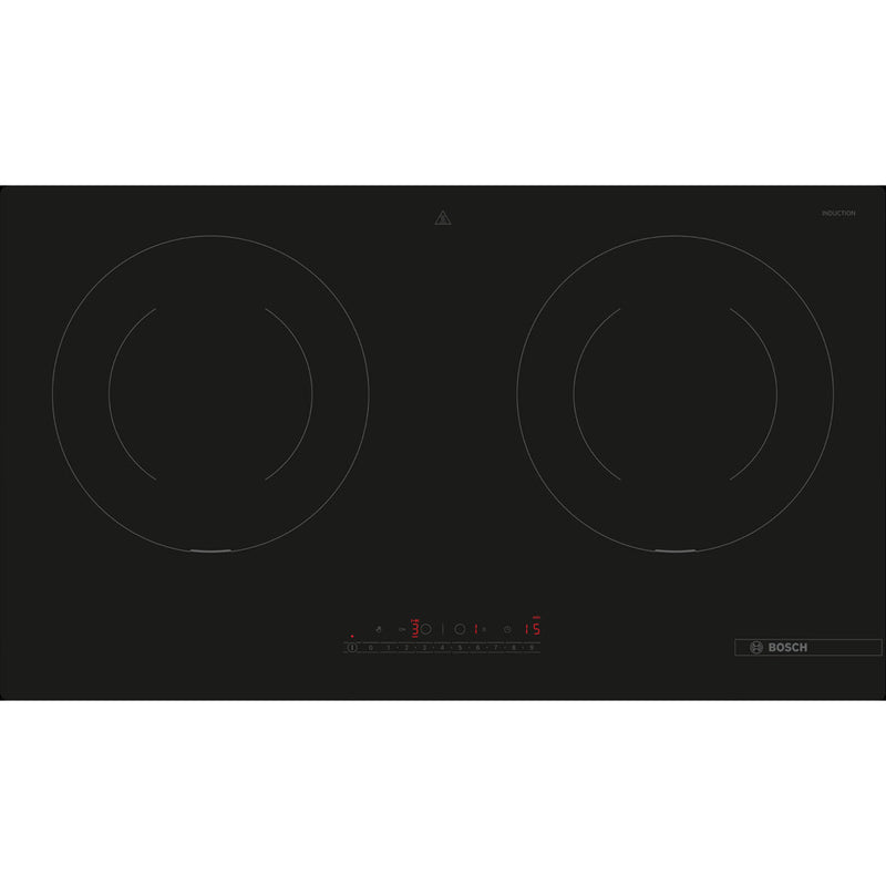 BOSCH PMI8256EVN Series 6 Induction hob 78 cm Black,