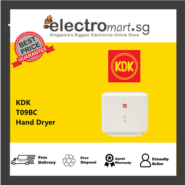 KDK T09BC   Hand Dryer