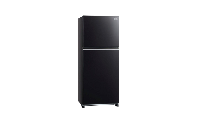 Mitsubishi MR-FX47EX-GBK-P 2-Door Fridge - Black,  378L