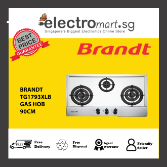 BRANDT TG1793XLB 90CM GAS HOB