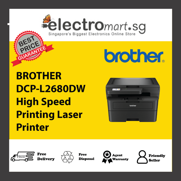 BROTHER DCP-L2680DW High Speed  Printing Laser  Printer