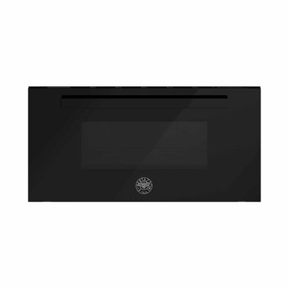 BERTAZZONI FMOD3053WLB1 60X38CM BUILT-IN MICROWAVE OVEN (34L)/(BLACK GLASS MODERN SERIES)