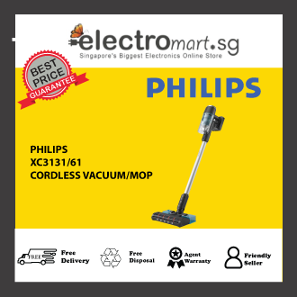 PHILIPS XC3131/61 3000 SERIES CORDLESS VACUUM & MOP