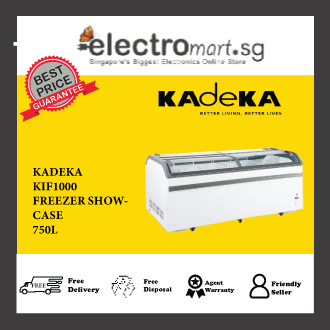 KADEKA KIF1000 Sliding Door Chest Freezer, 750 Litres