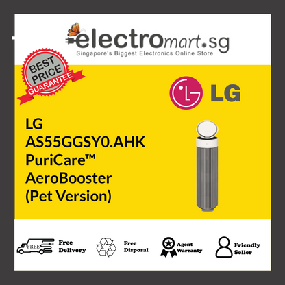 LG AS55GGSY0.AHK PuriCare™ AeroBooster Air Purifier (Pet Version)