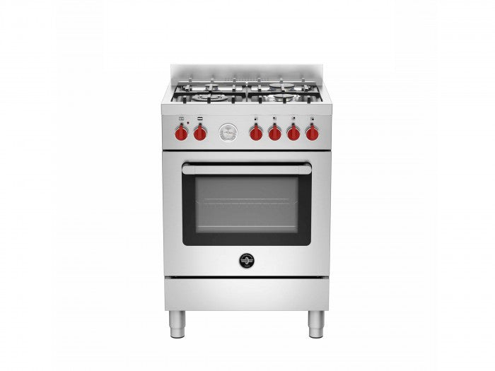 BERTAZZONI RI64C61BX 60CM STANDING COOKER (STAINLESS STEEL)