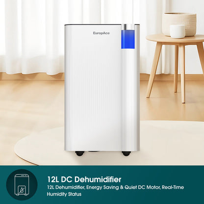 EUROPACE EDH3120DDC DC Dehumidifier 12L
