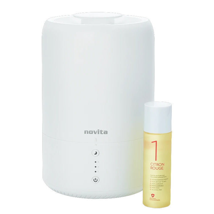 Novita NH810 & AB Humidifier with 1 bottle of Air Purifying Solution Concentrate (Assorted)