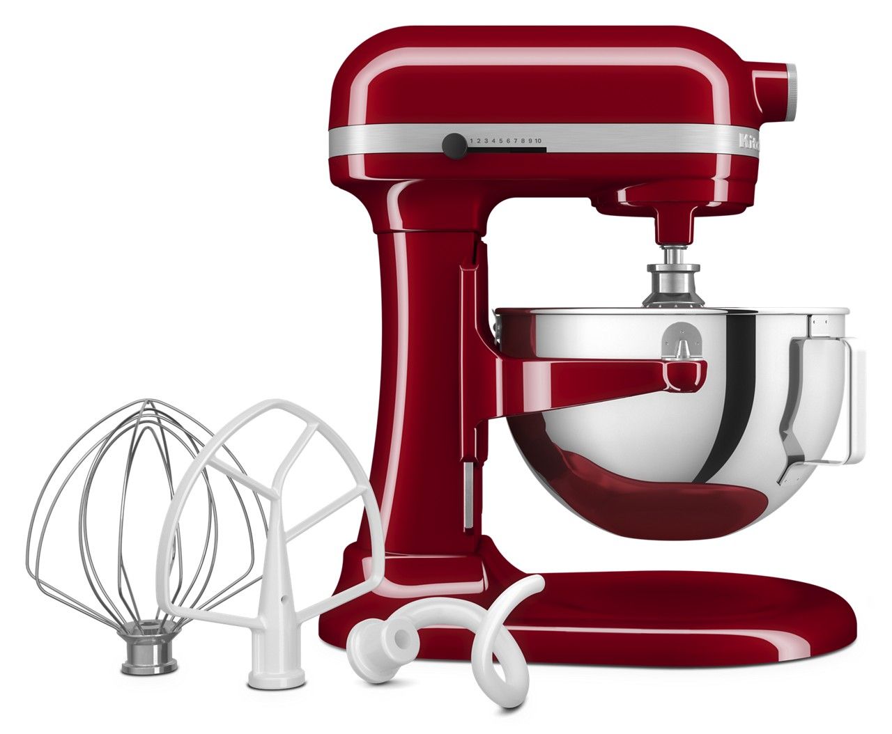 KitchenAid 5KSM55SXXBER/WH Heavy Duty 5.2 L Bowl-Lift Stand Mixer