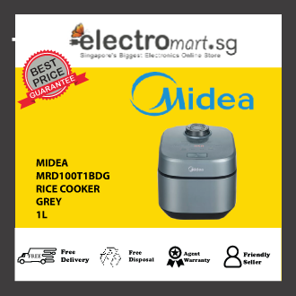 Midea MRD180T2ADS 1.8L Rice Cooker - Silver