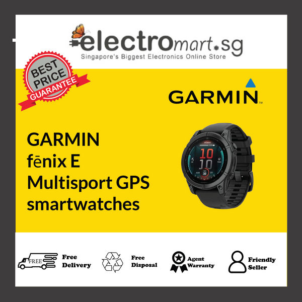 GARMIN fēnix E Multisport GPS smartwatches