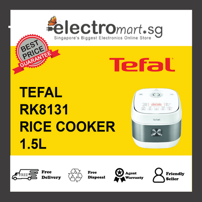 TEFAL RK8131 Rice Master Induction Fuzzy Logic Rice Cooker (1.5L)