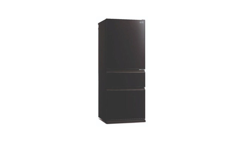 Mitsubishi MR-CGX56EX-GBK-P 450L 3-Door Fridge - Black