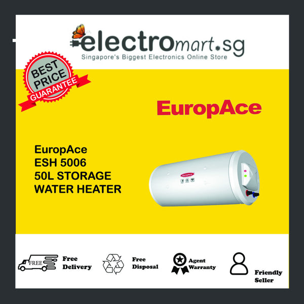 EuropAce ESH5006 50L STORAGE WATER HEATER