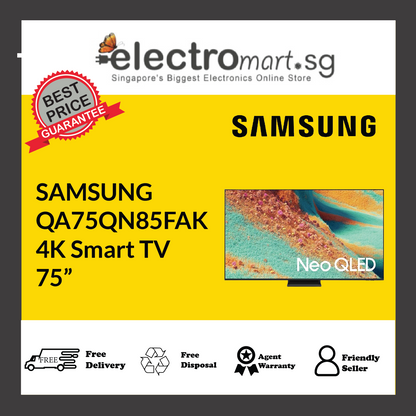 SAMSUNG QA75QN85FAK Neo QLED QN85F 4K Samsung Vision AI Smart TV 75inch